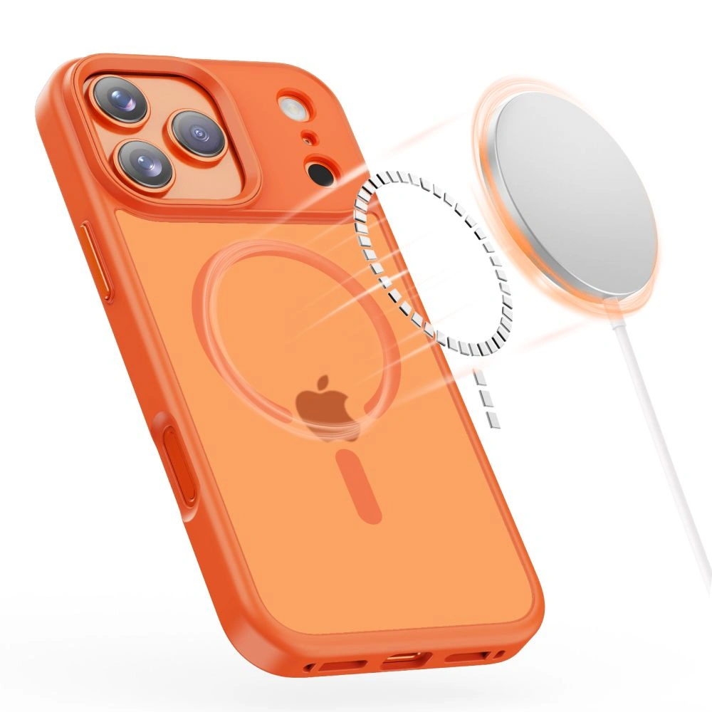 Kryt Tech-Protect Magmat MagSafe Apple iPhone 17 Pro Matte Cosmic Orange