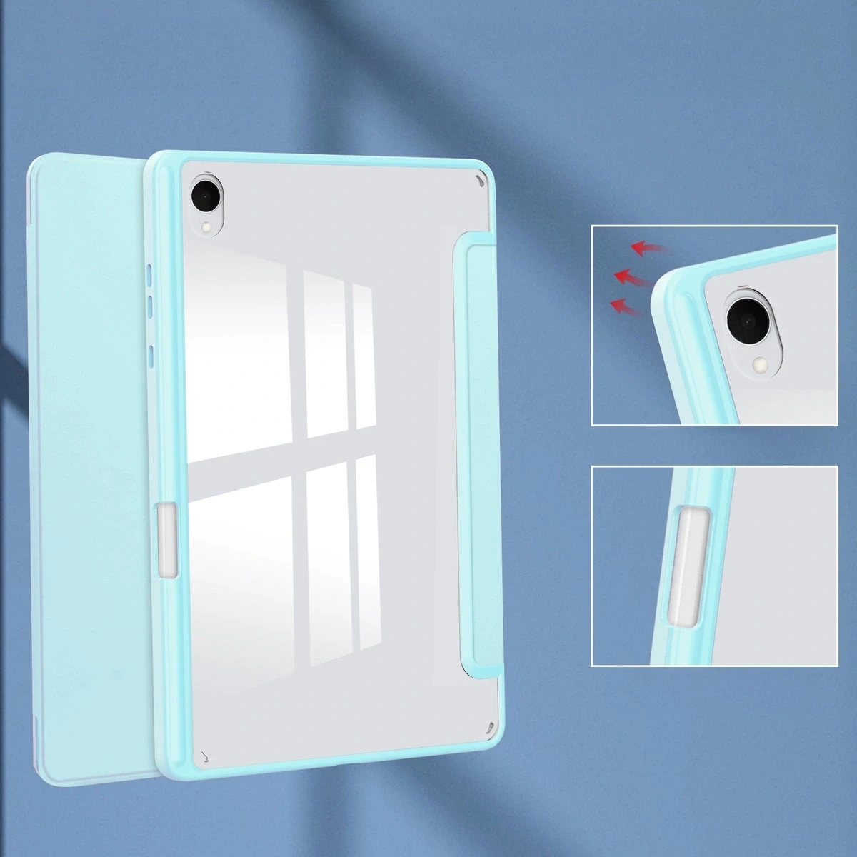 Kryt Bizon Case Tab Clear Matt Samsung Galaxy Tab S11 blue