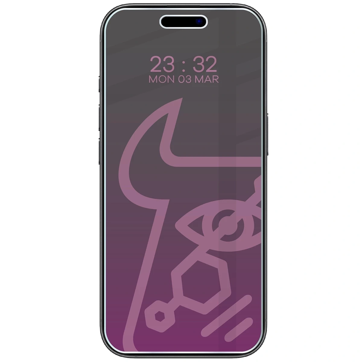Ochranné sklo Bizon Glass Mule Shadow Apple iPhone 17 matte