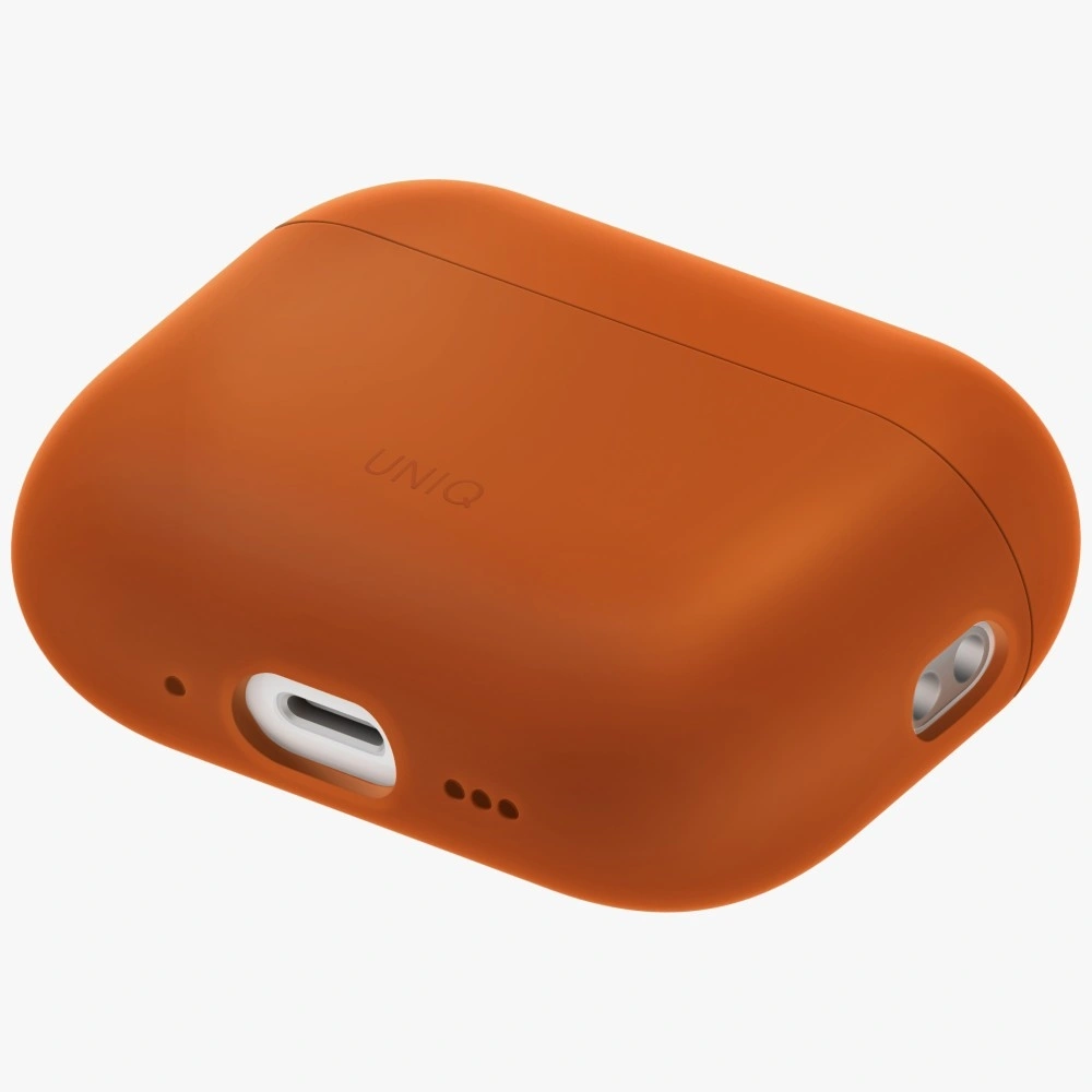 Kryt UNIQ Lino Apple AirPods Pro 3 gen Silicone orange
