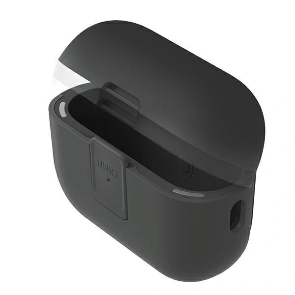 Kryt UNIQ Clyde Lock Case Apple AirPods Pro 2 charcoal-dark grey