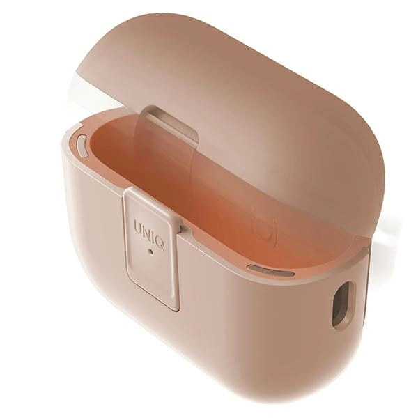 Kryt UNIQ Clyde Lock Case Apple AirPods Pro 2 light pink-crepe pink
