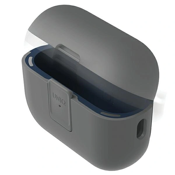 Kryt UNIQ Clyde Lock Case Apple AirPods Pro 2 chalk grey-marine blue
