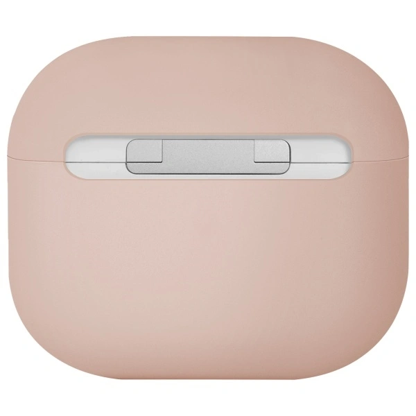 Kryt UNIQ Lino Apple AirPods 4 Silicone pink blush