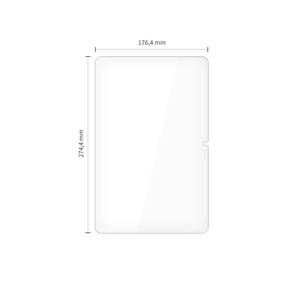 Kryt Tech-Protect Glass Fit+ Lenovo Idea Tab Plus 12.1 TB-361 Clear [2 PACK]
