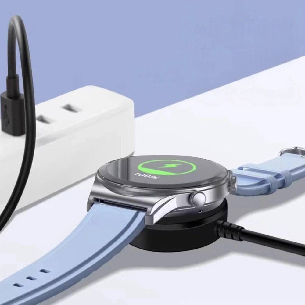 Bezdrátová nabíječka Tech-Protect MC03 Ultraboost Magnetic Charging USB-A Cable 100cm Samsung Galaxy Watch Black