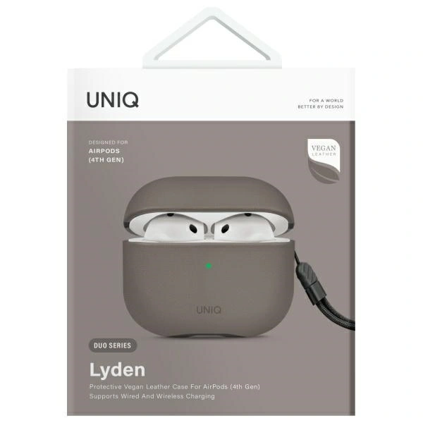 Kryt UNIQ Lyden DS Apple AirPods 4 flint grey