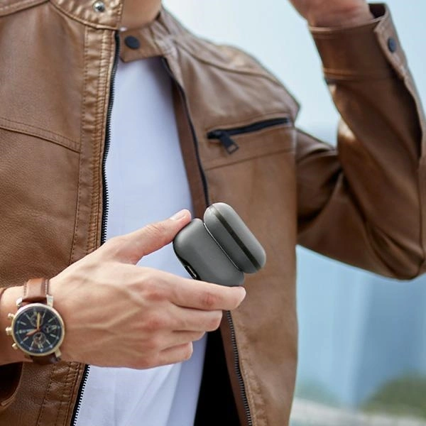 Kryt UNIQ Lyden DS Apple AirPods Pro 2 gen charcoal grey-black