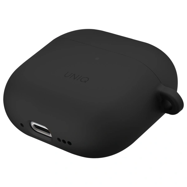 Kryt UNIQ Nexo Apple AirPods 4 + Ear Hooks Silicone black