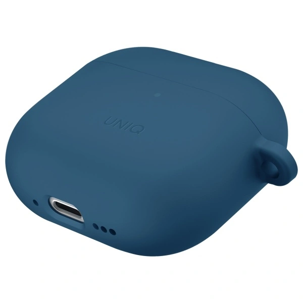 Kryt UNIQ Nexo Apple AirPods 4 + Ear Hooks Silicone pacific blue