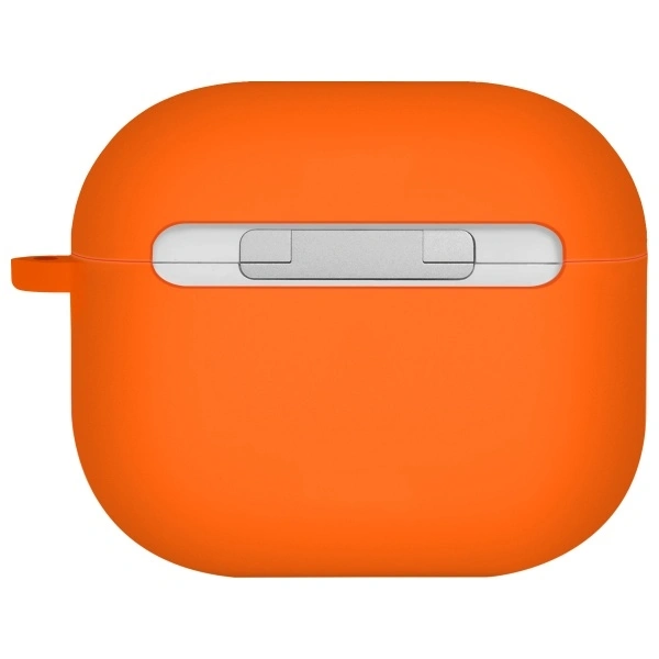 Kryt UNIQ Nexo Apple AirPods 4 + Ear Hooks Silicone volt orange