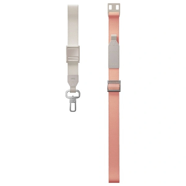Šňůrka UNIQ Universal 2in1 phone lanyard Vista peach-beige