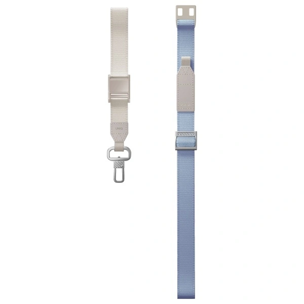 Šňůrka UNIQ Universal 2in1 phone lanyard Vista blue-beige
