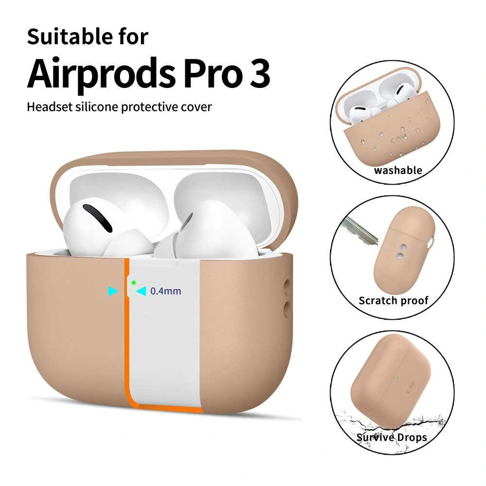 Kryt Tech-Protect Silicone Apple AirPods Pro 3 Caffe Latte