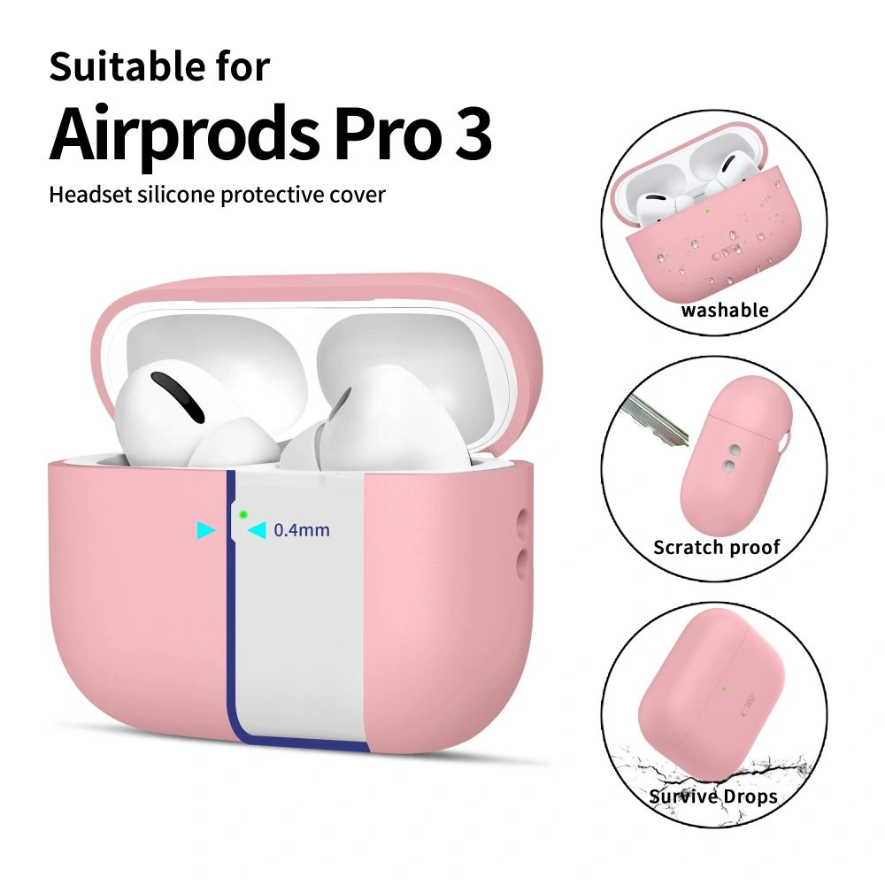 Kryt Tech-Protect Silicone Apple AirPods Pro 3 Dusty Pink