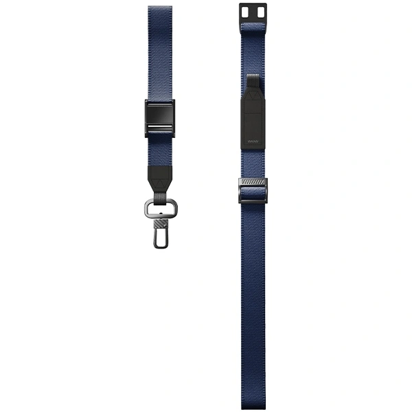 Šňůrka UNIQ Universal 2in1 phone lanyard Vista navy blue