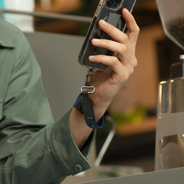 Šňůrka UNIQ Universal 2in1 phone lanyard Vista pastel red