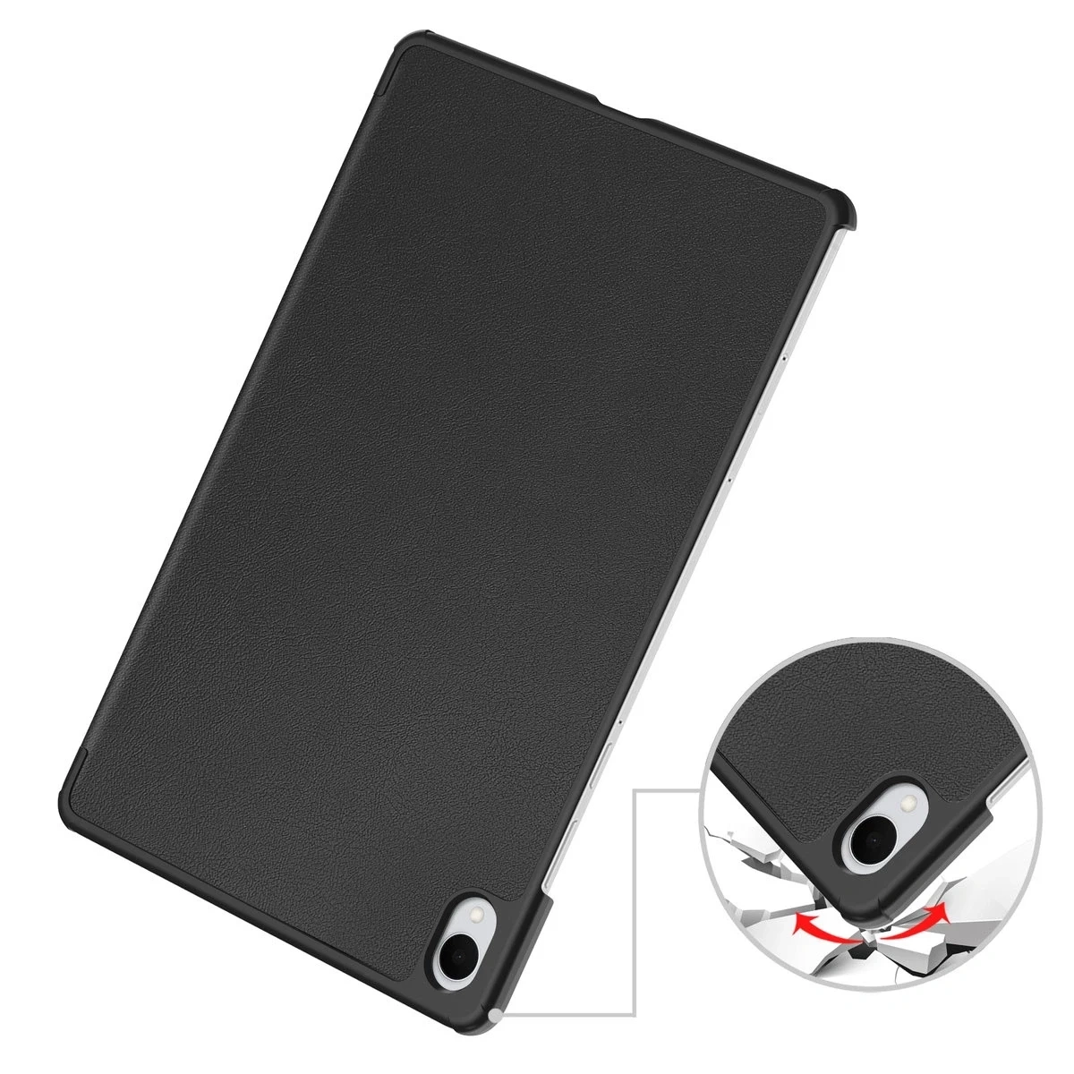 Kryt Bizon Case Tab Croc Samsung Galaxy Tab S11 Ultra black