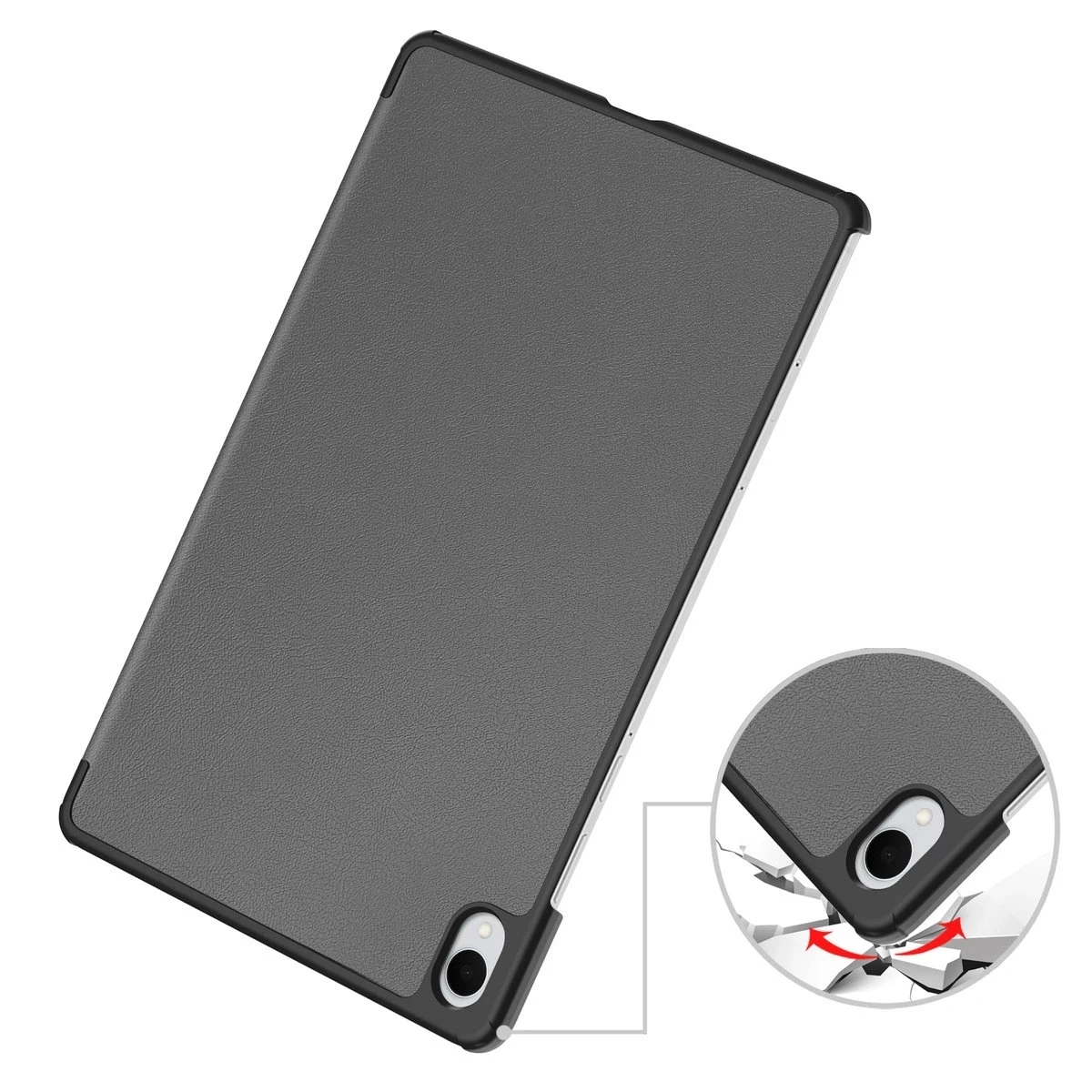 Kryt Bizon Case Tab Croc Samsung Galaxy Tab S11 Ultra grey