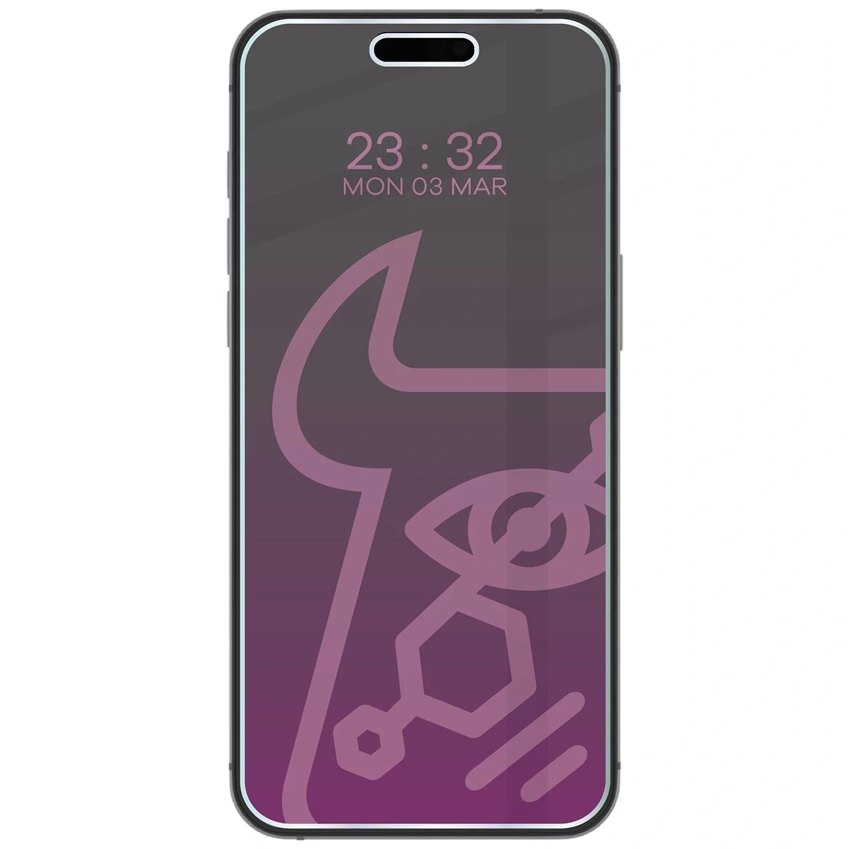 Ochranné sklo Bizon Glass Mule Shadow Apple iPhone 17 Pro Max matte