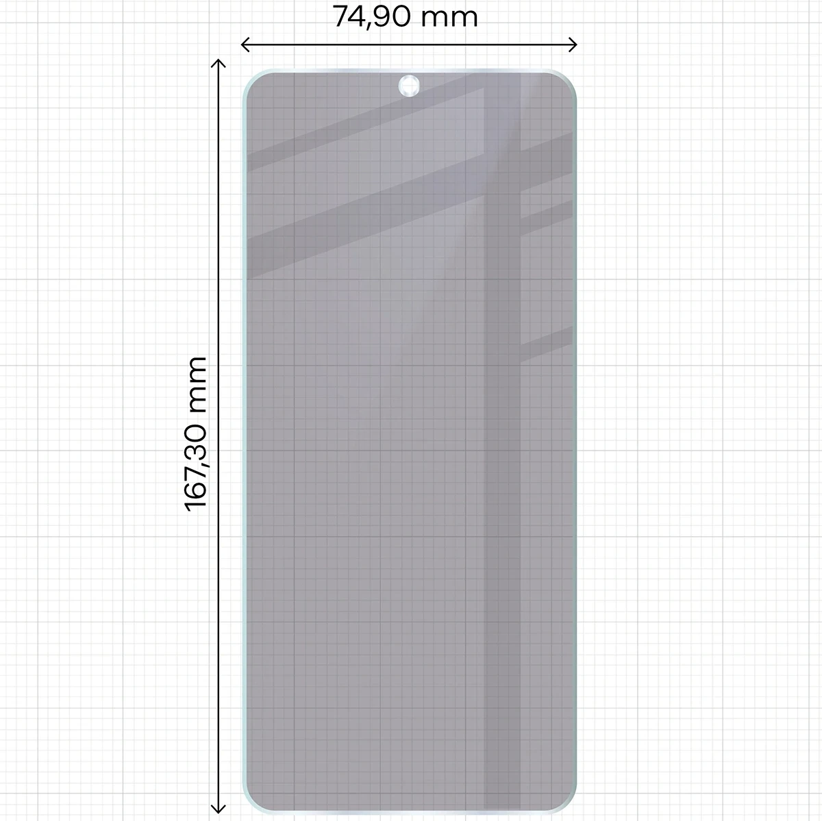 Ochranné sklo Bizon Glass Mule Shadow Xiaomi Redmi 15C 5G matte