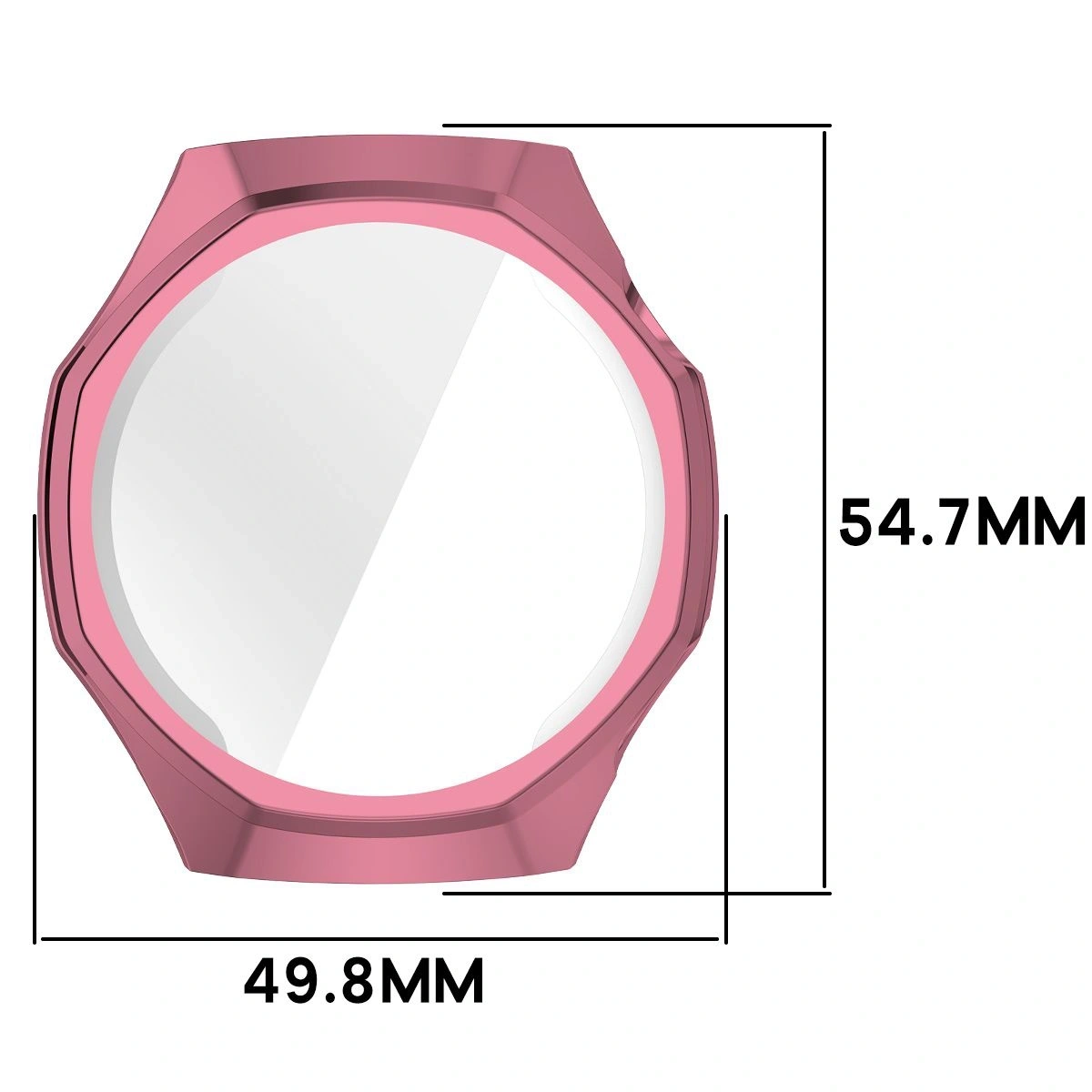 Kryt Bizon Case Watch Felipe Huawei Watch GT6 Pro 46mm pink