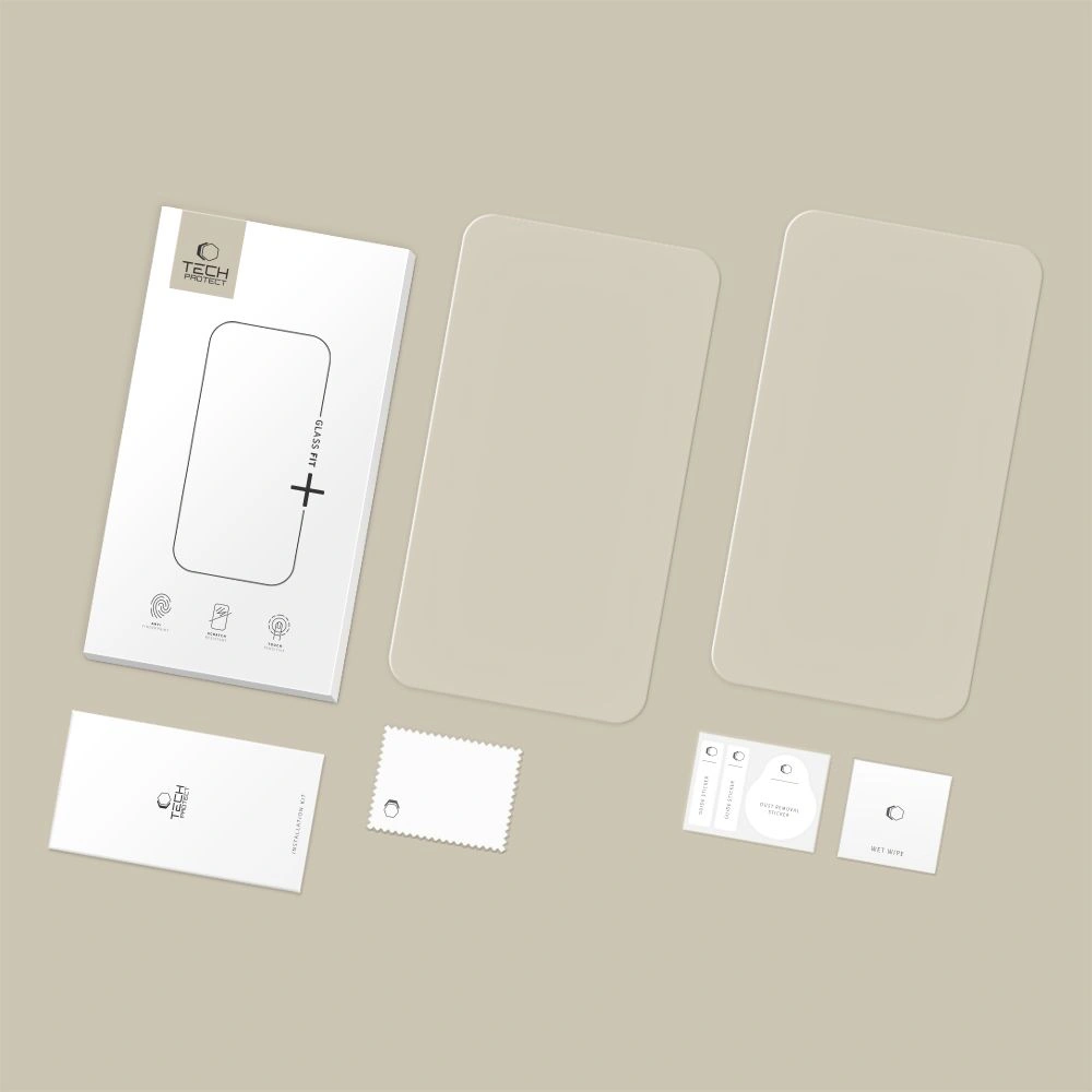 Kryt Tech-protect Glass Fit+ Thermomix TM7 Clear [2 PACK]