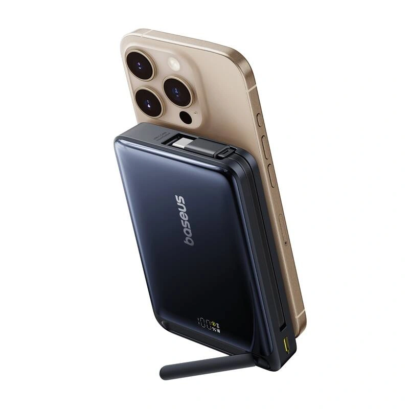 Baseus Nomos Qi2 Magnetic Power Bank 10000mAh 45W USB-C