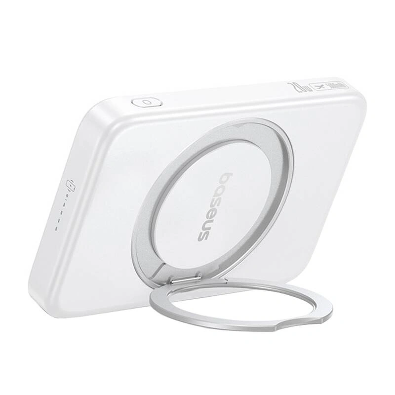 Baseus PicoGo Qi2 5000mAh 20W Magnetic Power Bank with Stand