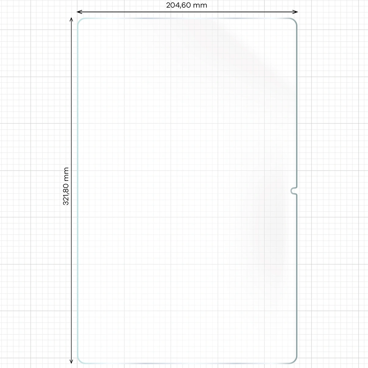Kryt Bizon Film Tab Papirus Duo Samsung Galaxy Tab S11 Ultra [2 PACK]