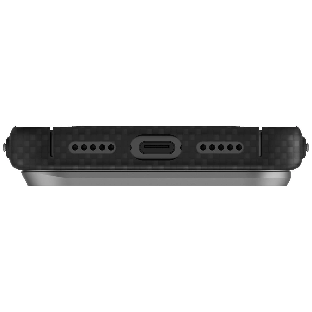 Kryt UNIQ Keva EDGE Apple iPhone 17 Pro Magclick Charging black