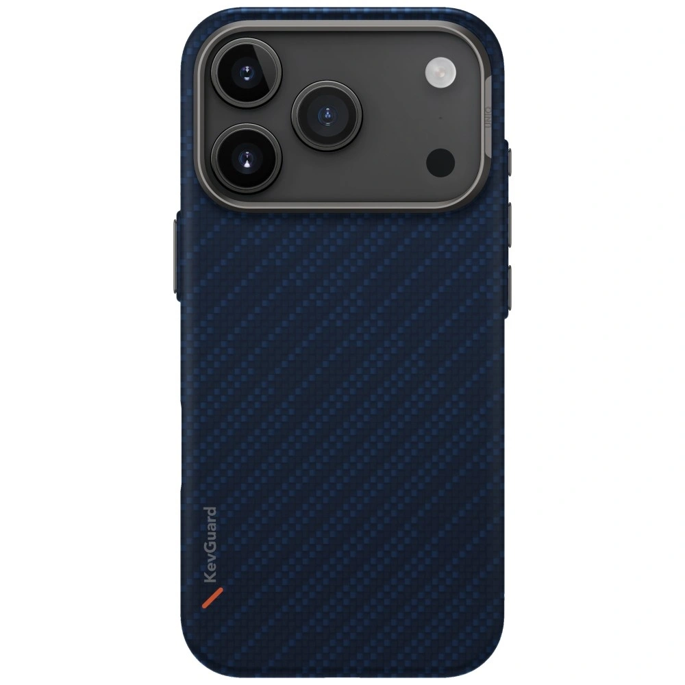 Kryt UNIQ Keva EDGE Apple iPhone 17 Pro Magclick Charging blue