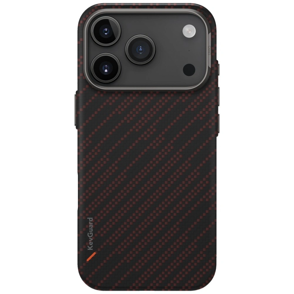 Kryt UNIQ Keva EDGE Apple iPhone 17 Pro Magclick Charging orange