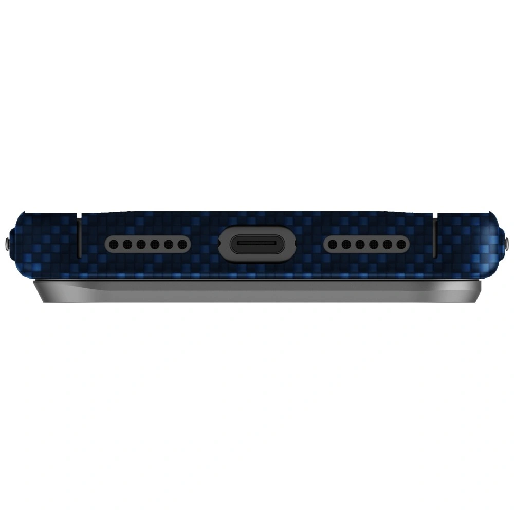 Kryt UNIQ Keva EDGE Apple iPhone 17 Pro Max Magclick Charging blue