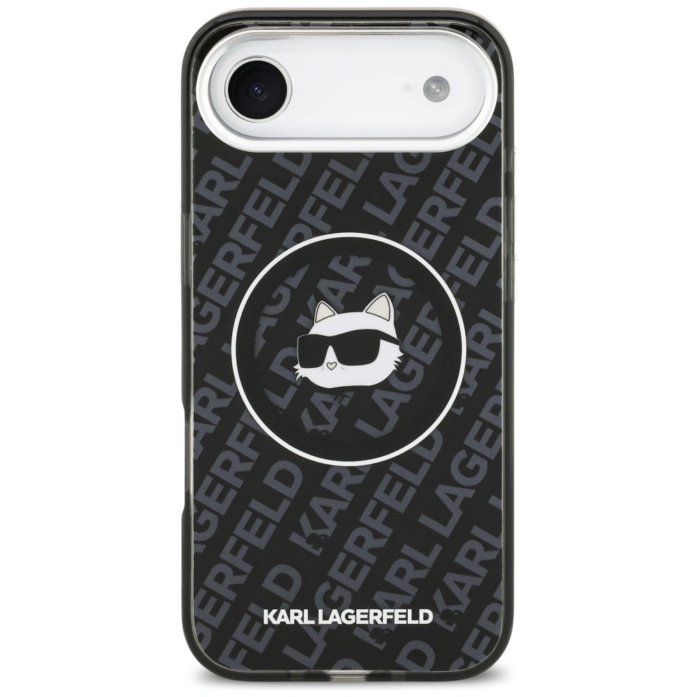 Kryt Karl Lagerfeld IML Choupette Head Logo MagSafe Apple iPhone Air black