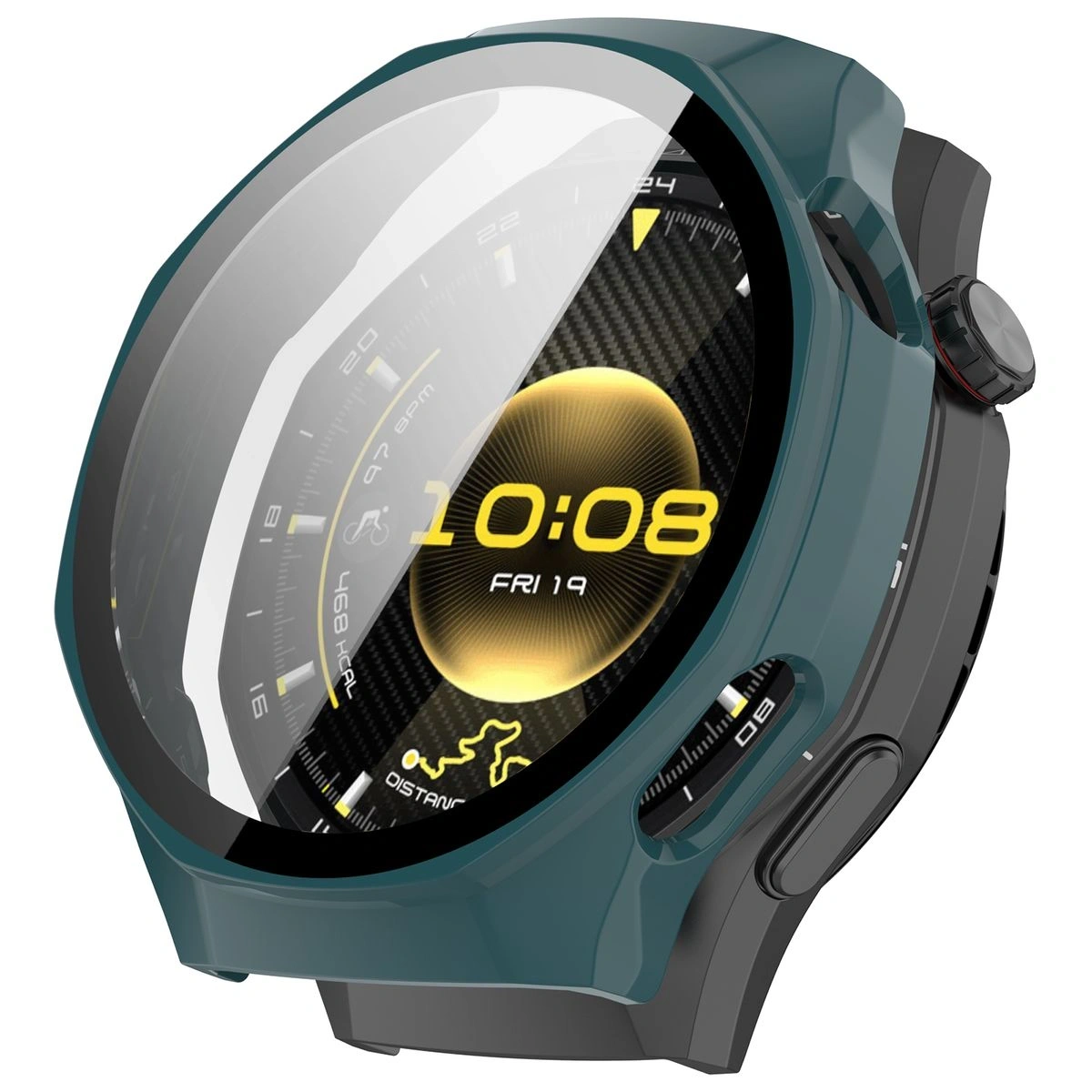 Kryt Bizon Case+Glass Watch Huawei Watch GT6 Pro 46mm green