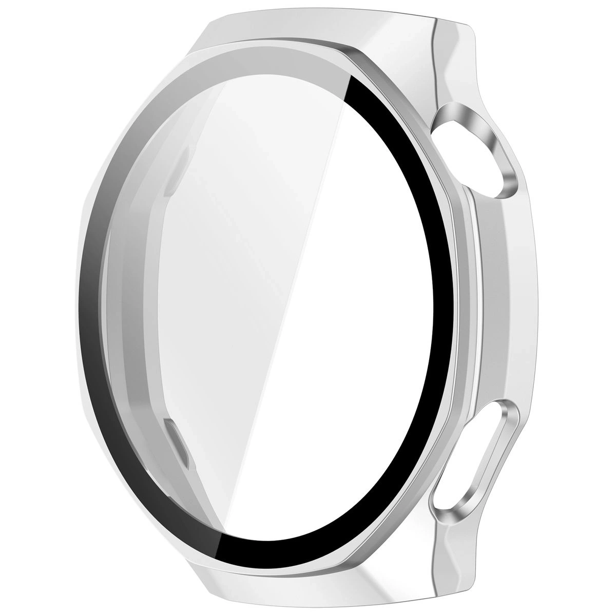 Kryt Bizon Case+Glass Watch Huawei Watch GT6 Pro 46mm matte silver