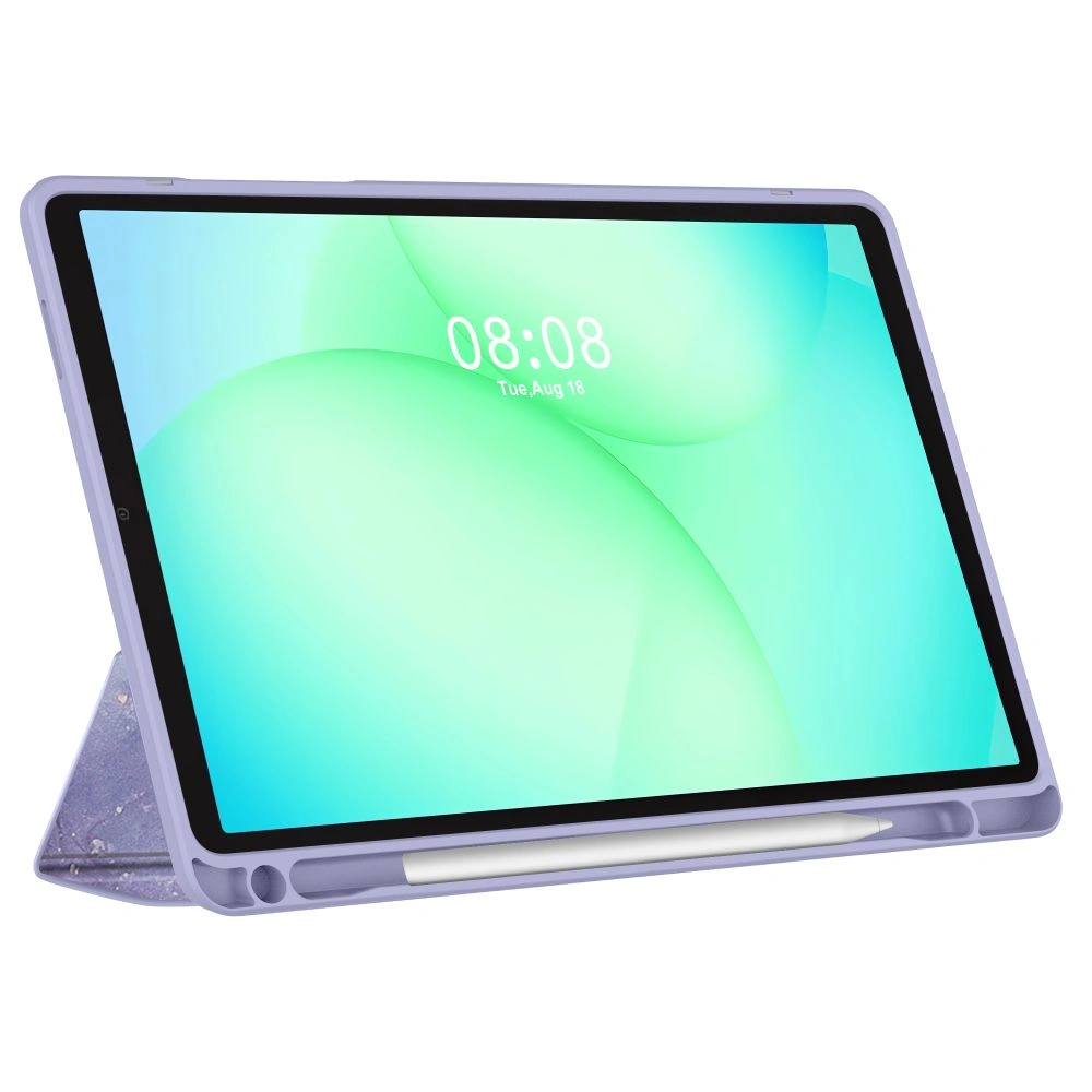 Kryt Tech-Protect Smartcase Pen Hybrid Samsung Galaxy Tab A9 / A11 8.7 X110 / X115 / X133 / X135 Violet Marble