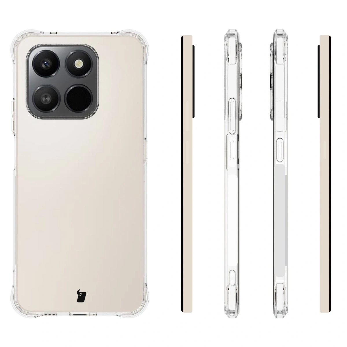 Kryt Bizon Case Salpa Honor X7d / Honor 400 Smart clear
