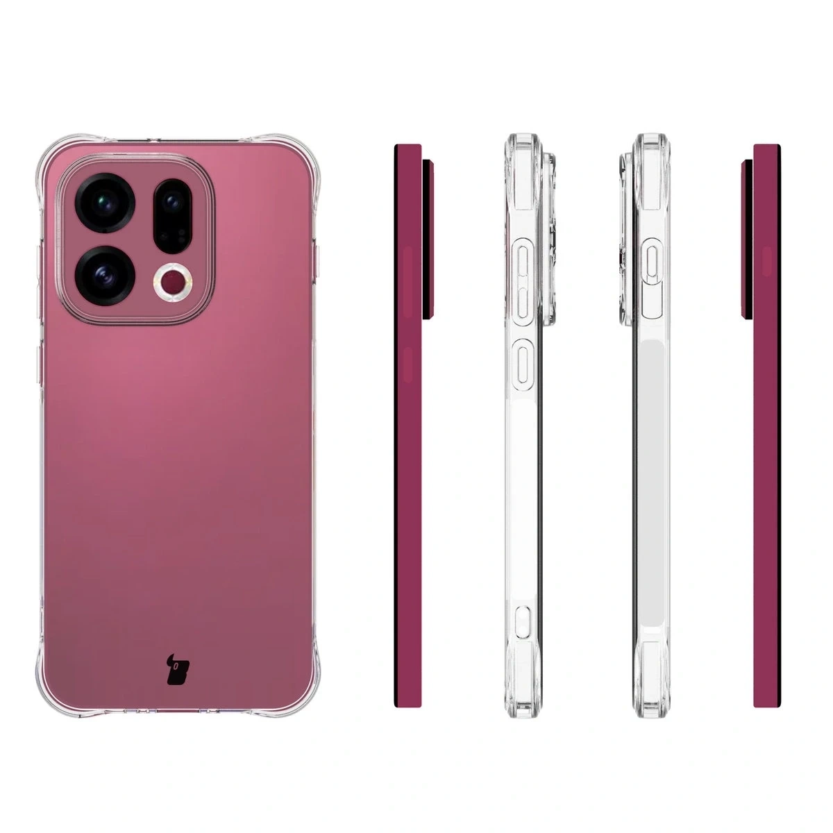 Kryt Bizon Case Salpa Oppo Find X9 clear