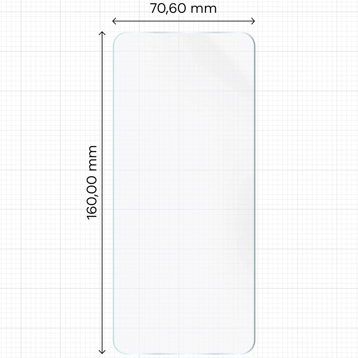 Ochranné sklo Bizon Glass Hydrogel Front Honor X7d / Honor 400 Smart