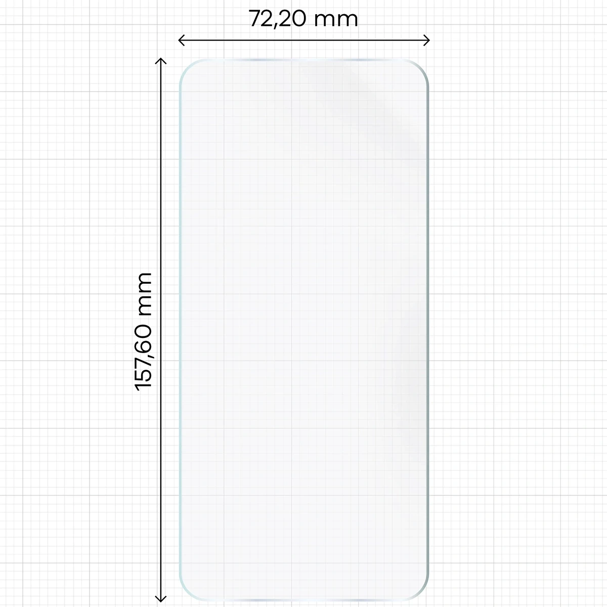 Ochranné sklo Bizon Glass Hydrogel Front Vivo V60 Lite 5G