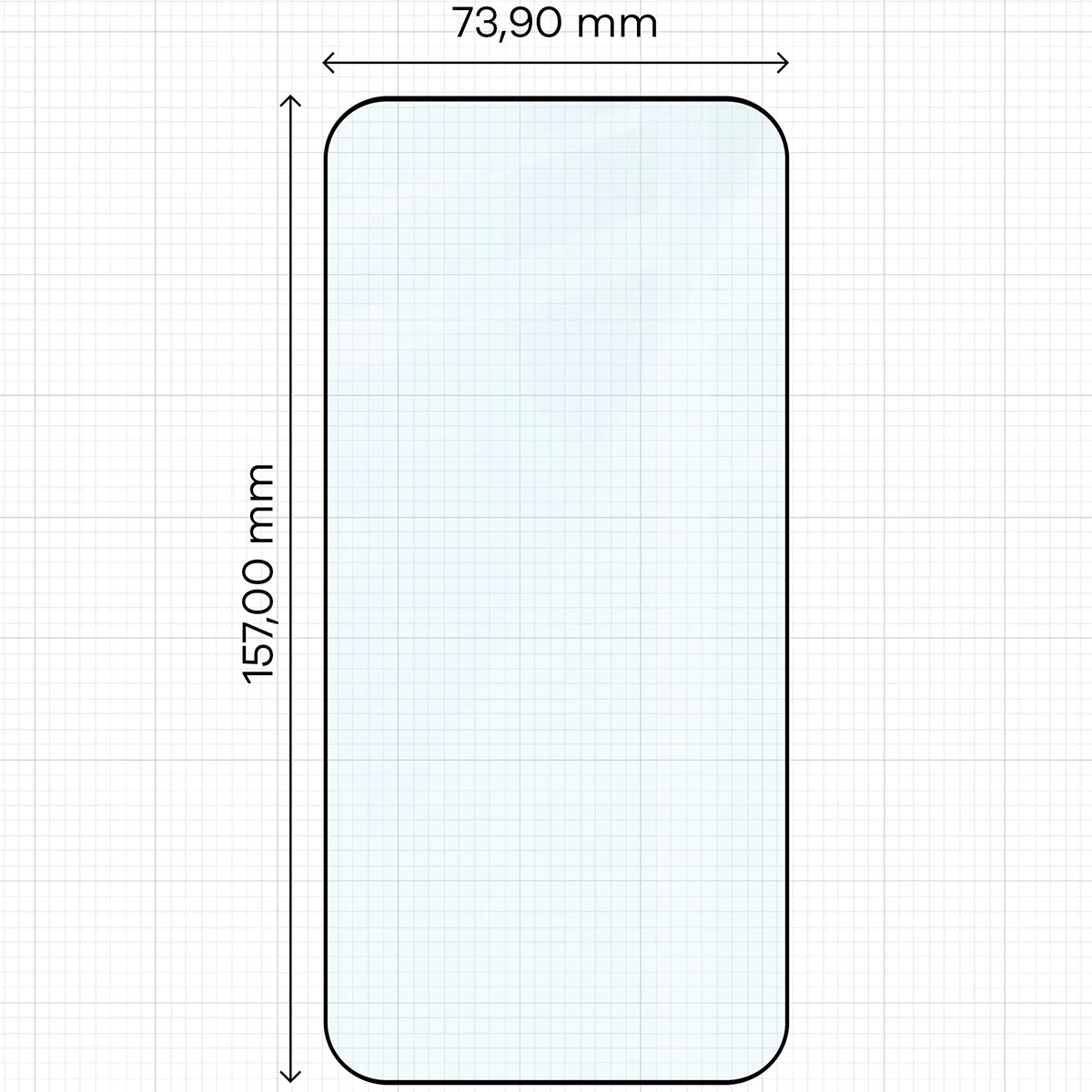 Ochranné sklo Bizon Glass Edge 2 Oppo Find X9 Pro / OnePlus 15 black frame