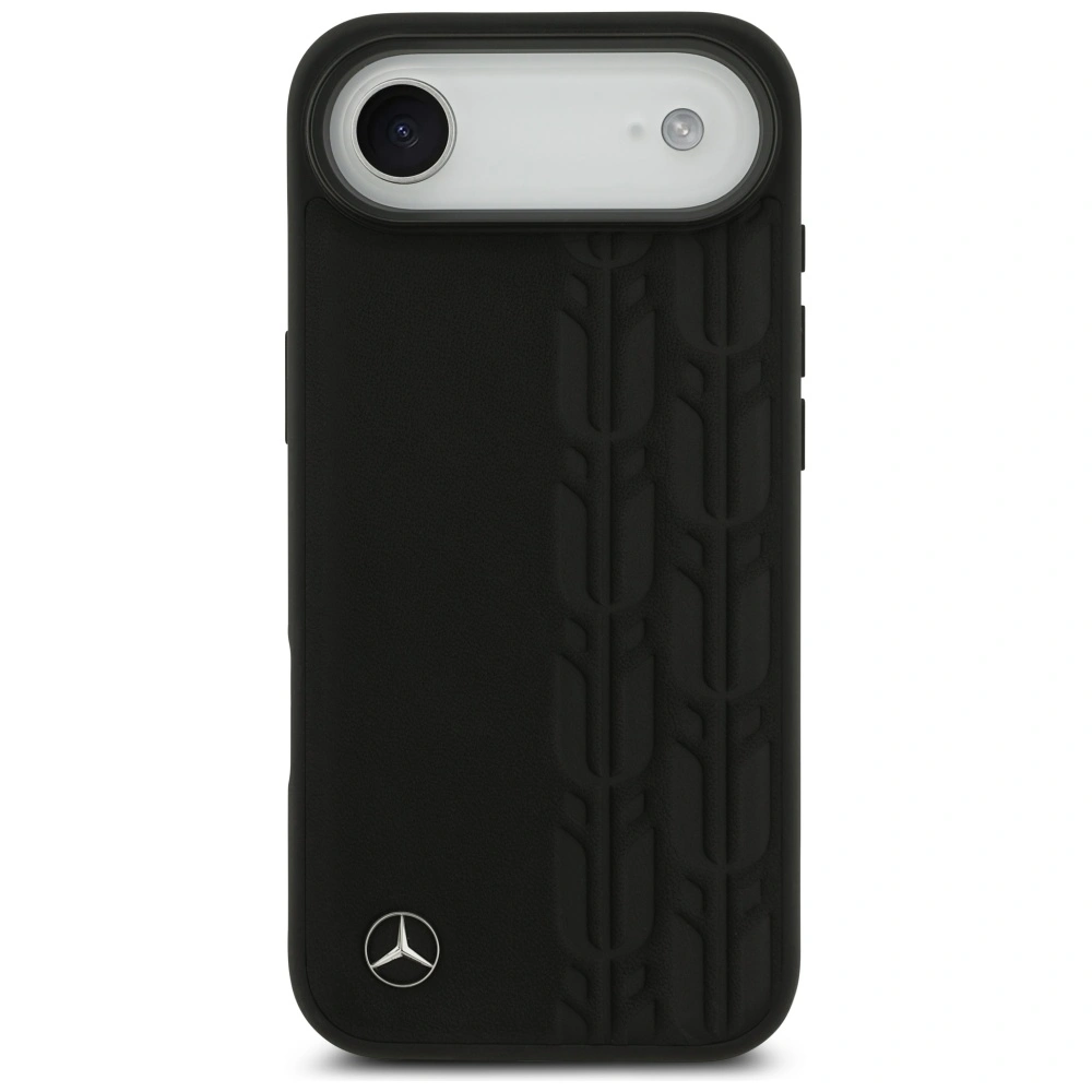 Kryt Mercedes Leather Laurel Leaves MagSafe Apple iPhone Air black