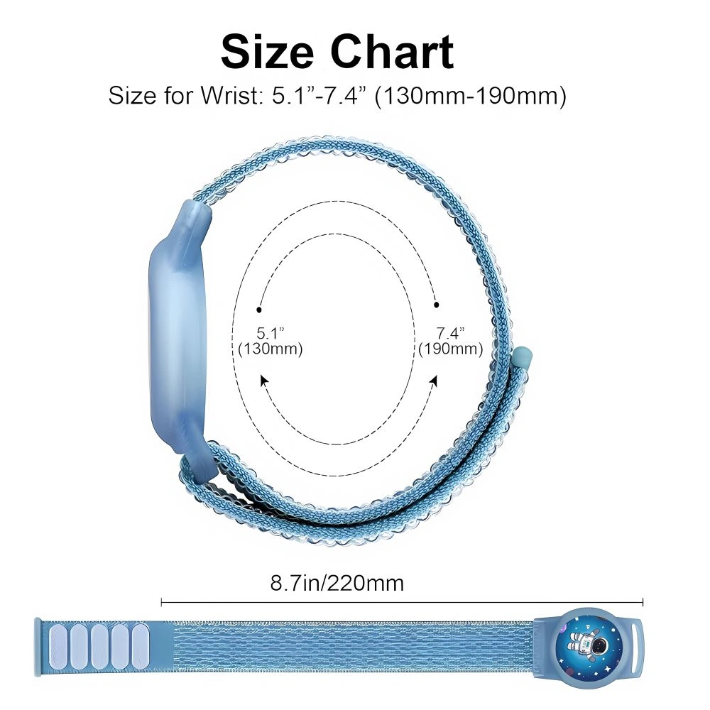 Kryt Tech-Protect Nylon For Kids Apple AirTag 1 / 2 Astronaut