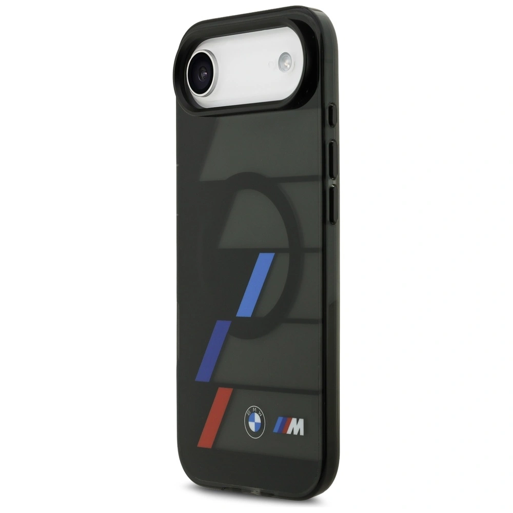 Kryt BMW M IML Metal Buttons Tricolor Lines MagSafe Apple iPhone Air black