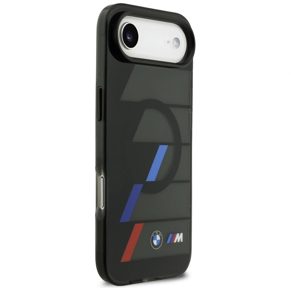 Kryt BMW M IML Metal Buttons Tricolor Lines MagSafe Apple iPhone Air black