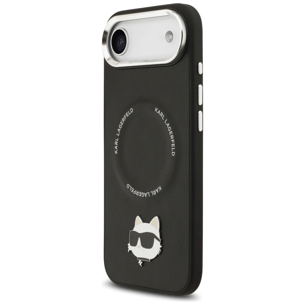 Kryt Karl Lagerfeld Choupette Pin MagSafe Apple iPhone Air black