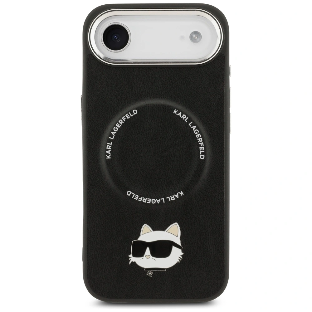 Kryt Karl Lagerfeld Choupette Pin MagSafe Apple iPhone Air black