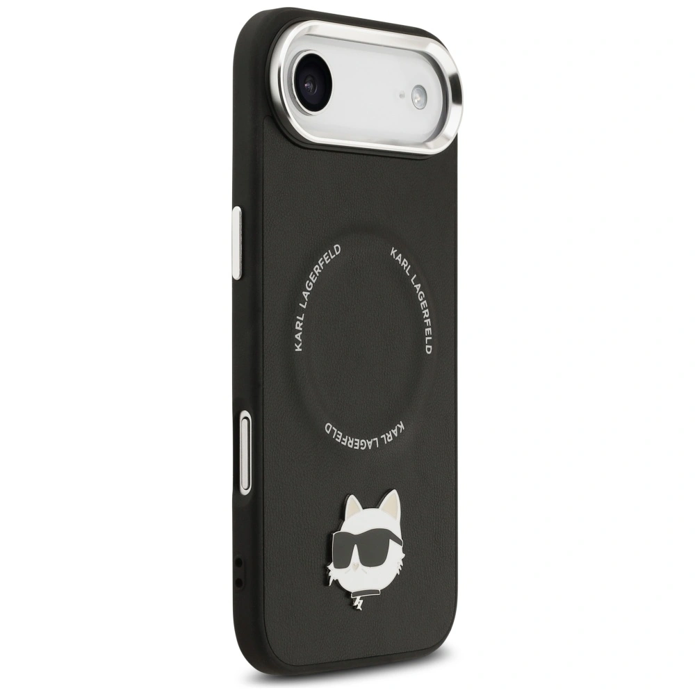 Kryt Karl Lagerfeld Choupette Pin MagSafe Apple iPhone Air black